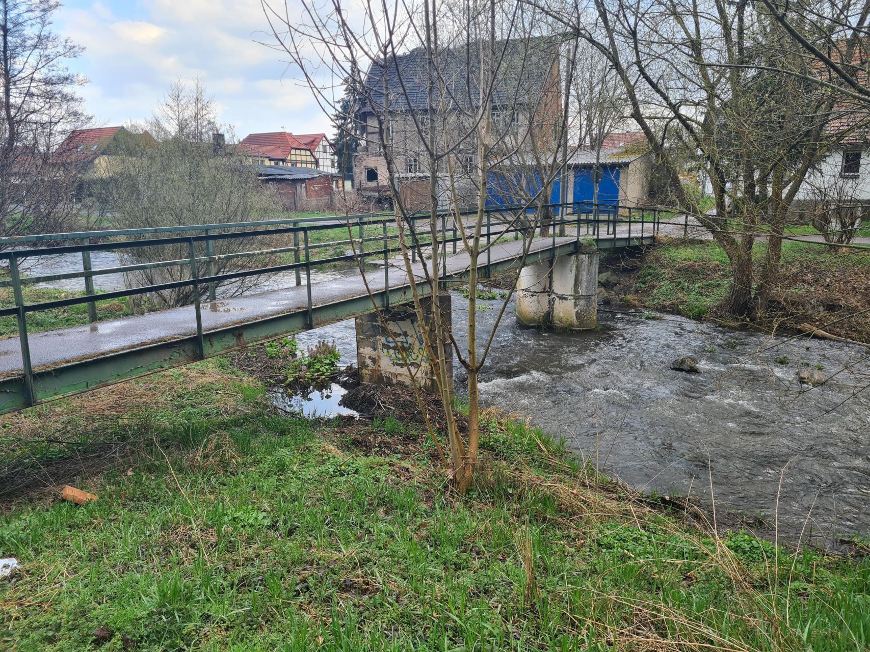 Radwegebrücke Harztor